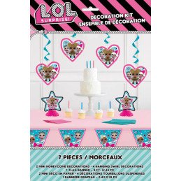 Surprise Décor Kit 7pcs LOL 