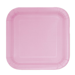 14 Assiettes carrées 23 cm...