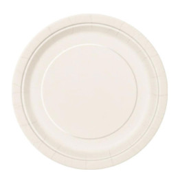 16 Assiettes Rondes 23cm...
