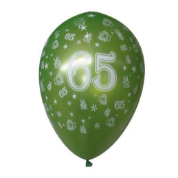 5 Ballons nacrés 30 cm -...