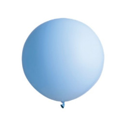 Ballon géant uni  90cm bleu...