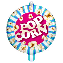 Ballon Foil 45cm Pop Corn 