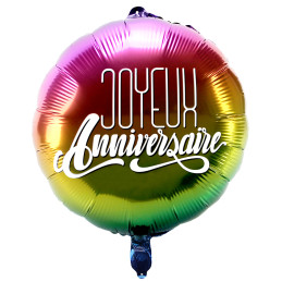 Ballon Foil 45cm Joyeux...