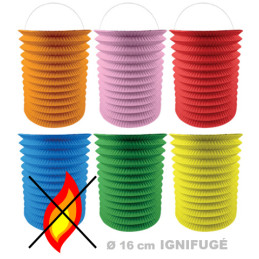 Lampion cylindrique 16cm...