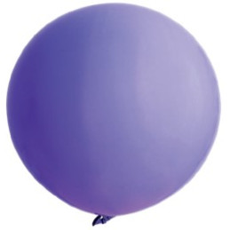 Ballon géant uni  90cm violet 