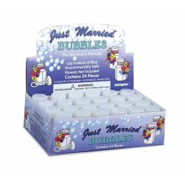 24 bulles de savon JUST...