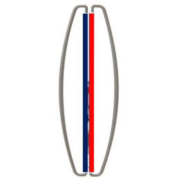 Éventail Drapeau France Tricolore - Pour Supporters, événements Sportifs, Fêtes Nationales - Portable, Robuste, Rafraîchissant