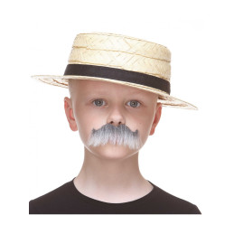 Moustache Crocs Enfant -...