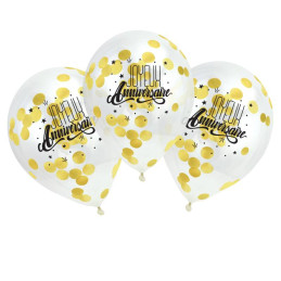 3 Ballons JOYEUX...