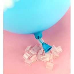 50 clips plastique pour...