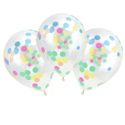 3 Ballons transparents...