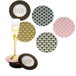 SET DE 6 SOUS-VERRE CARTON...