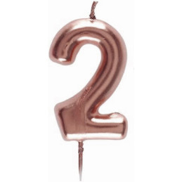 BOUGIE METALLIQUE ROSE GOLD 2 