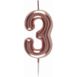 BOUGIE METALLIQUE ROSE GOLD 3 