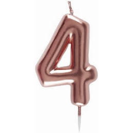 BOUGIE METALLIQUE ROSE GOLD 4 