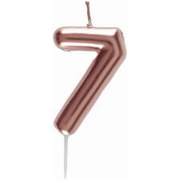 BOUGIE METALLIQUE ROSE GOLD 7 