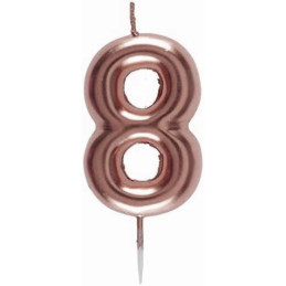 BOUGIE METALLIQUE ROSE GOLD...