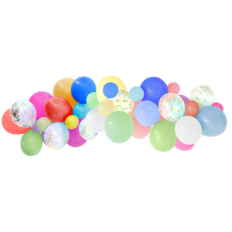 Grossiste Kit de 50 ballons pour arche MULTICOLORE, Réservé aux  professionnels