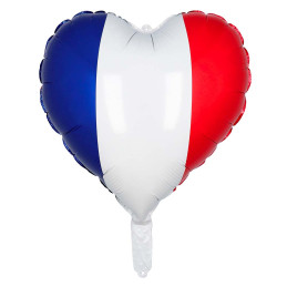 Ballon foil Coeur France 40...
