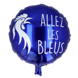 Ballon foil Allez les Bleus...