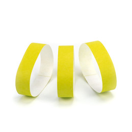 50 Bracelets JAUNE...