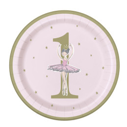 8 Assiettes 23 cm Ballerina...