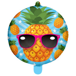 Ballon Foil 45cm  Ananas...
