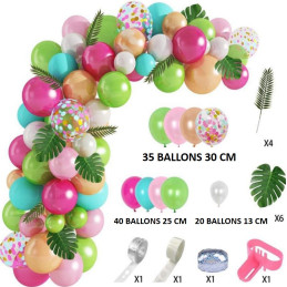 Kit 95 ballons EXOTIQUE...