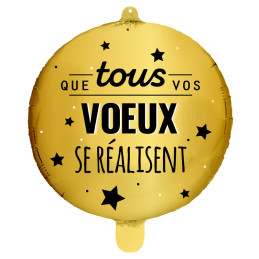 Ballon foil ''Que tous vos...
