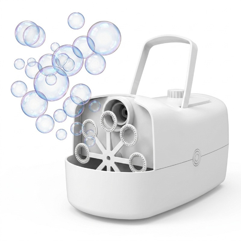KETIEE Machine à Bulles Licorne - Pistolet à Bulles Lumineux Avec 6 Liquides Pour Enfants