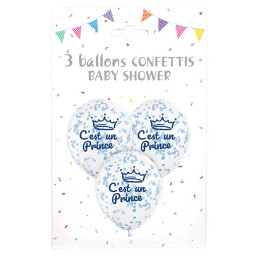 3 ballons C'EST UN PRINCE...