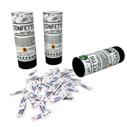 3 canons à confettis 11 cm...