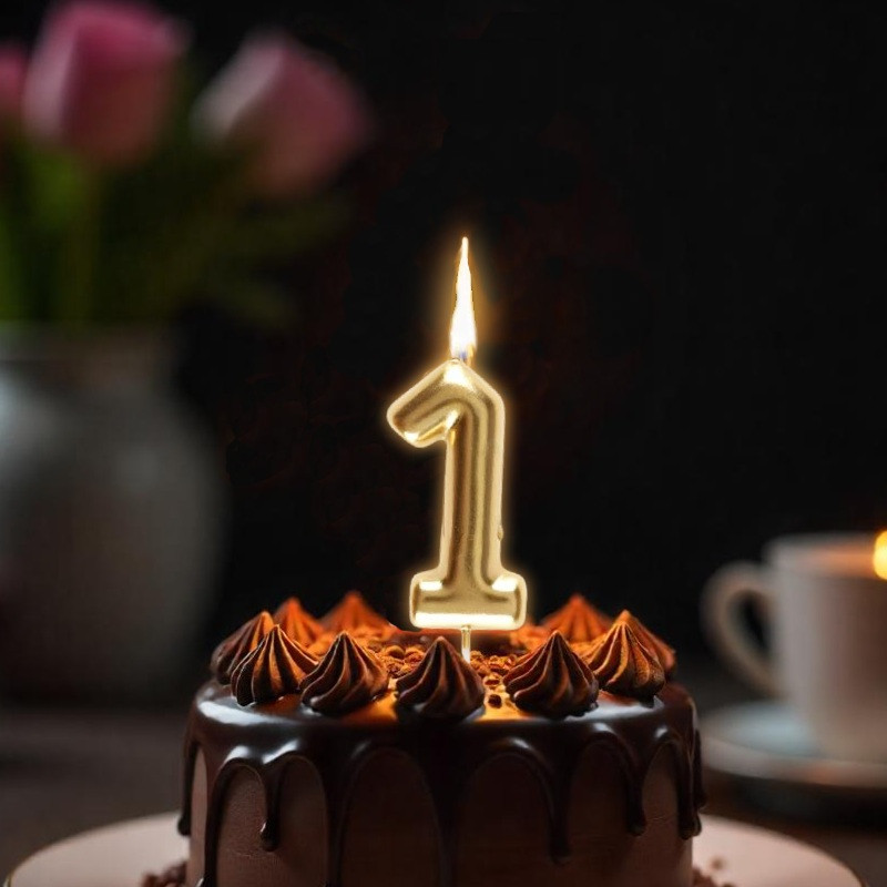 Acheter Folat 24240 Numéro Glamour Chiffre 0 Rose Métallique