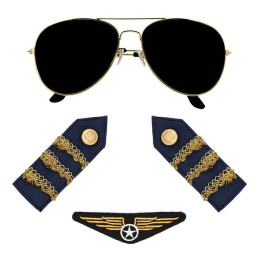 Set Pilote lunettes party,...