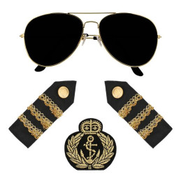 Set Capitaine lunettes...