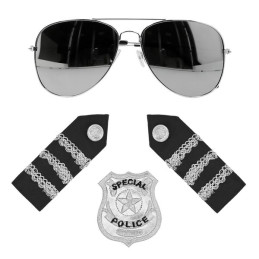 Set Policier (lunettes...
