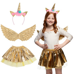 Set Fée Licorne Or...