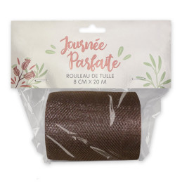 Rouleau de tulle 8cm x 20m...