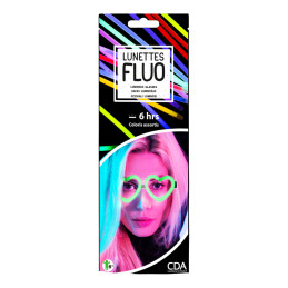 Lunette GLOW Coeur assortis 