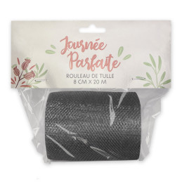 Rouleau de tulle 8cm x 20m...