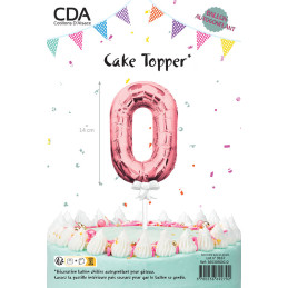 Cake Topper ROSEGOLD...
