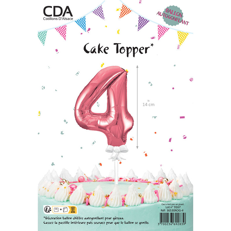 WedDecor Ballons En Aluminium Auto-gonflants En Forme De Chiffre 0 De