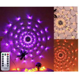 Toile LED 1m + 1 araignée...