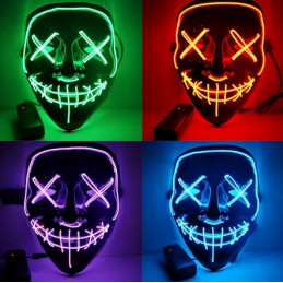 Masque lumineux TERREUR LED...