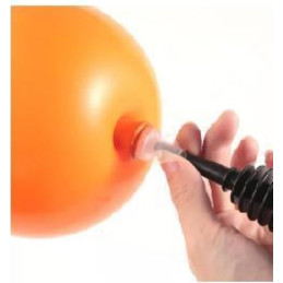 5 Ballons CITROUILLE...