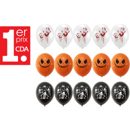 15 Ballons latex 30cm mix...