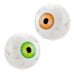 2 Ballons OEIL 4D 40 cm...