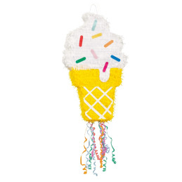 Pinata à tirer - Cône de glace DESTOCKAG E