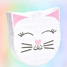 Pinata CHAT BONHEUR 35.6 X 32.5 X 8 CM