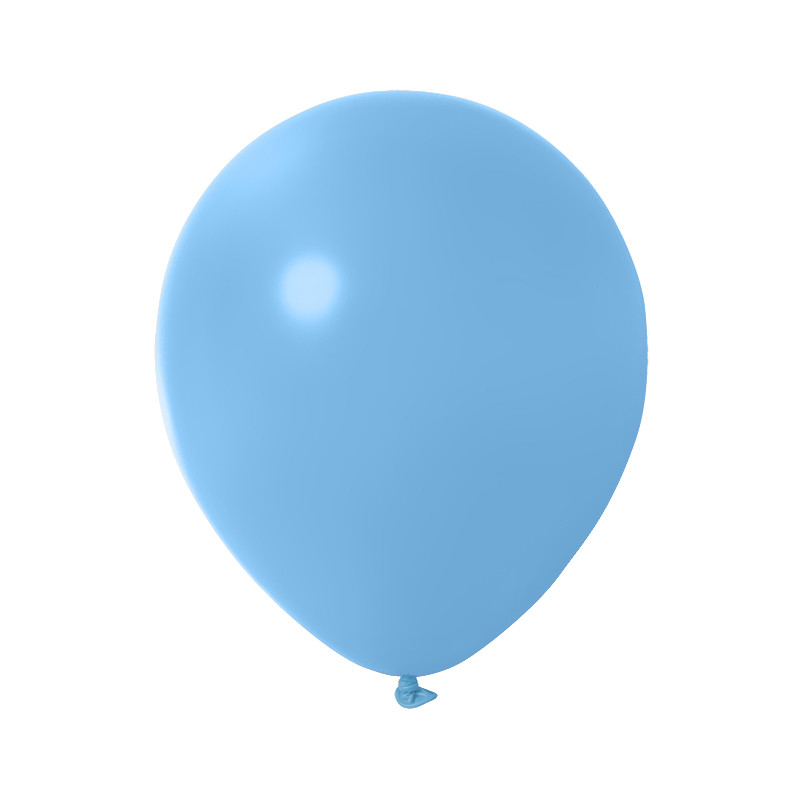 25 Ballons Latex Bleu Standard Tuftex - Pour Fêtes, Anniversaires, Décoration, Taille 24" (61 Cm)